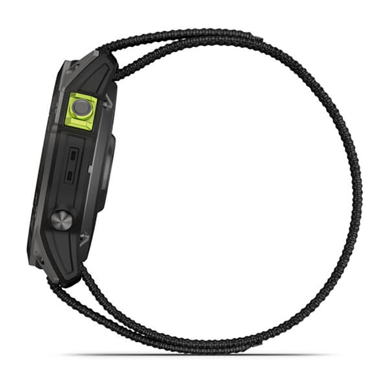 GARMIN Enduro™ 2 Sapphire Carbon Gray, DLC TI with Black Ultra fit Band, EMEA