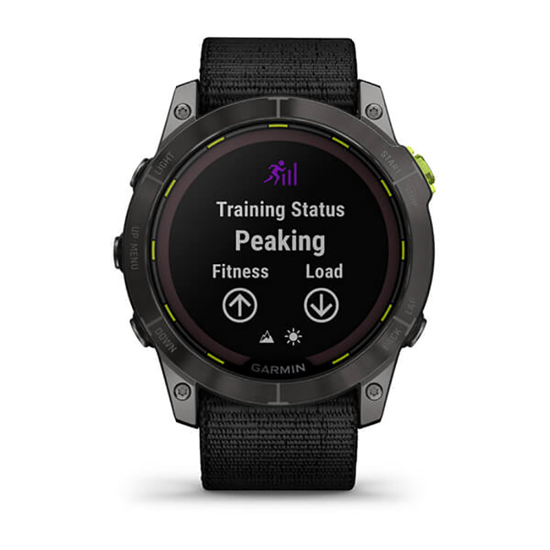 GARMIN Enduro™ 2 Sapphire Carbon Gray, DLC TI with Black Ultra fit Band, EMEA