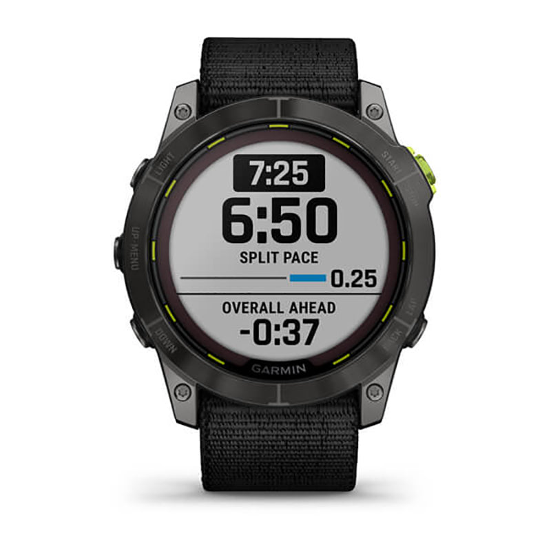 GARMIN Enduro™ 2 Sapphire Carbon Gray, DLC TI with Black Ultra fit Band, EMEA