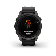 GARMIN Epix™ Pro (Gen 2) Sapphire Edition Carbon Grey DLC Titanium with Black Band