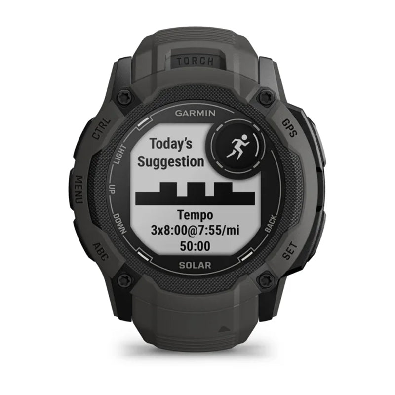 GARMIN Instinct® 2X Solar Standard Edition Watch Graphite
