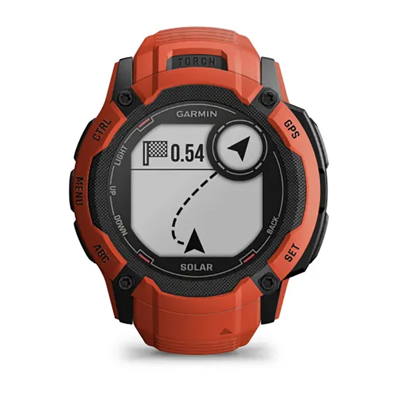 GARMIN Instinct® 2X Solar Standard Edition Watch Flame Red