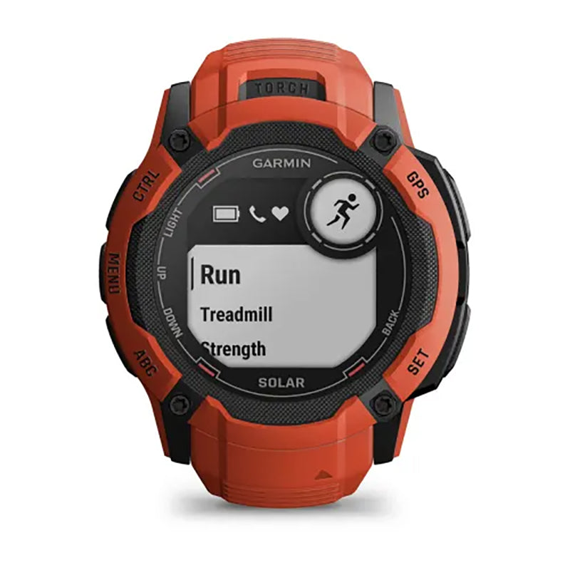 GARMIN Instinct® 2X Solar Standard Edition Watch Flame Red