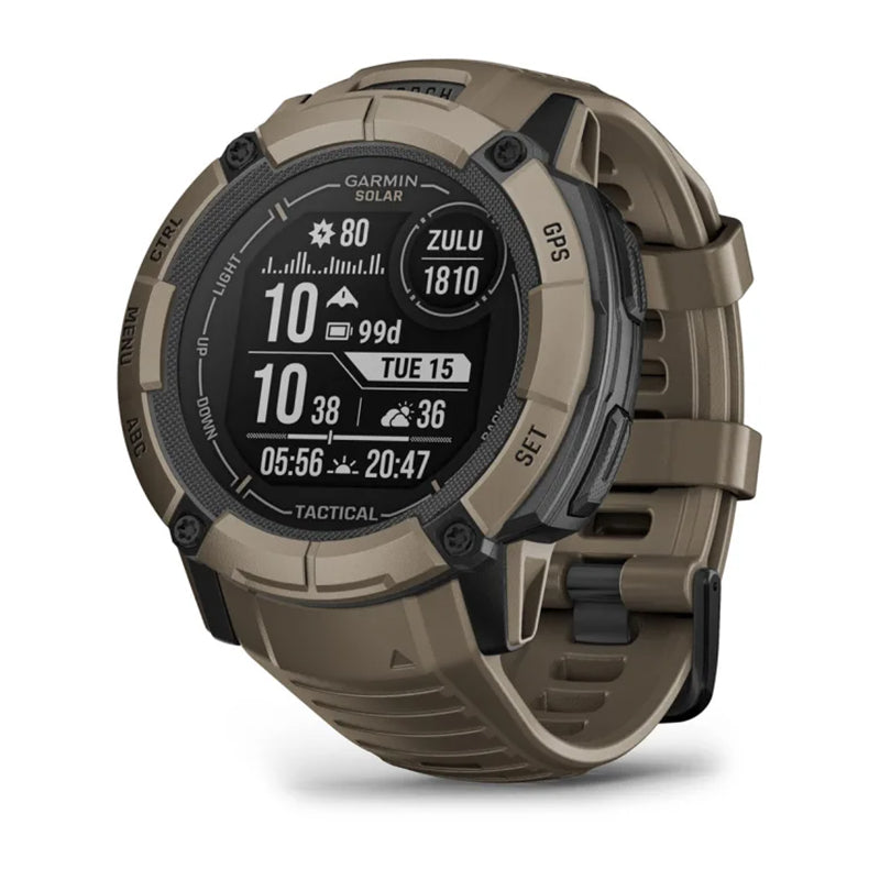 GARMIN Instinct® 2X Solar Tactical Edition Coyote Tan