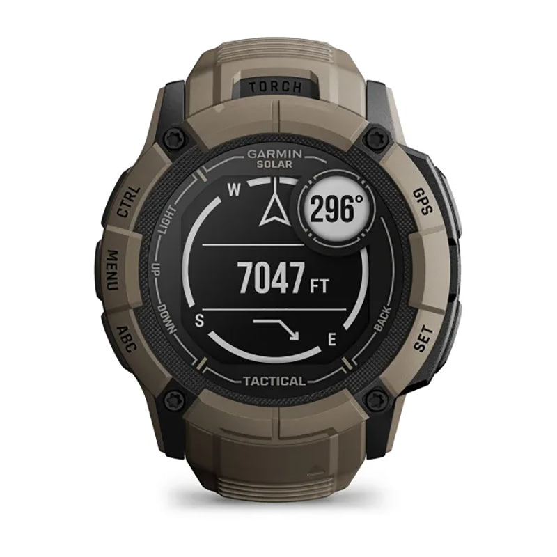 GARMIN Instinct® 2X Solar Tactical Edition Coyote Tan