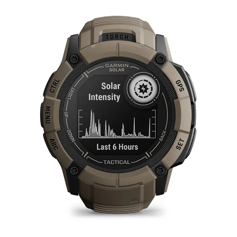 GARMIN Instinct® 2X Solar Tactical Edition Coyote Tan