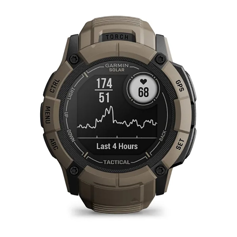 GARMIN Instinct® 2X Solar Tactical Edition Coyote Tan