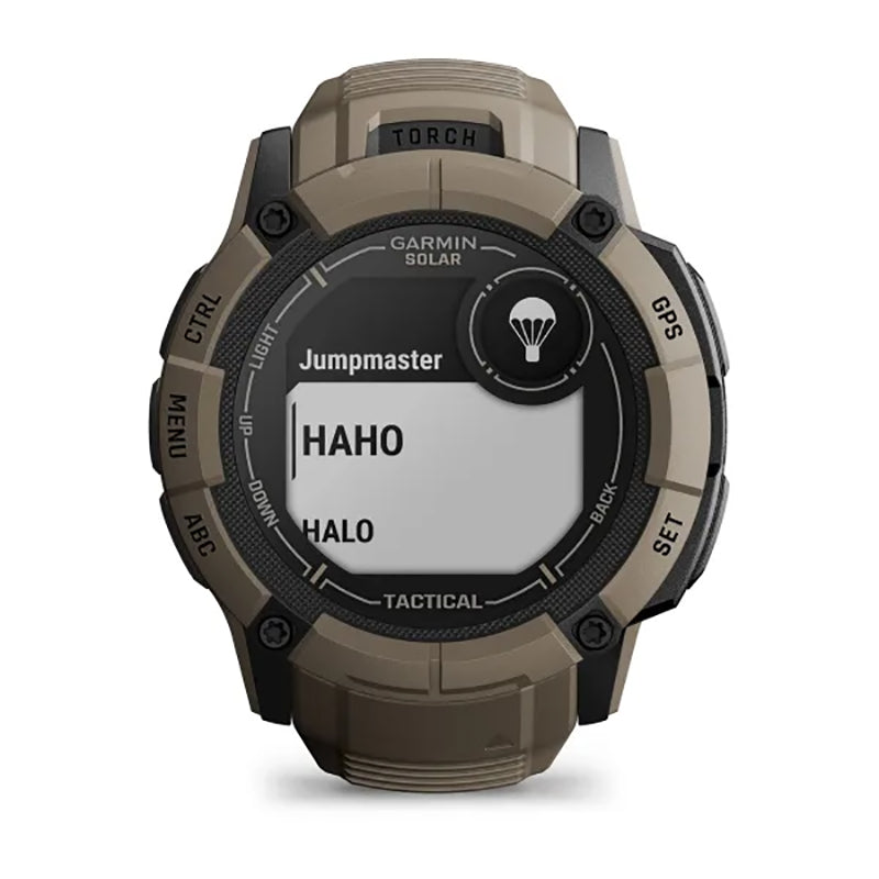 GARMIN Instinct® 2X Solar Tactical Edition Coyote Tan