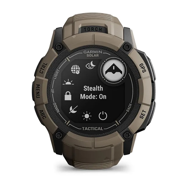 GARMIN Instinct® 2X Solar Tactical Edition Coyote Tan