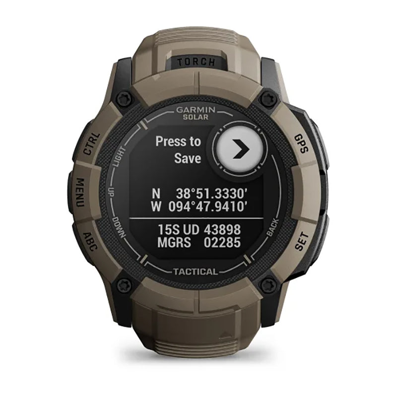 GARMIN Instinct® 2X Solar Tactical Edition Coyote Tan