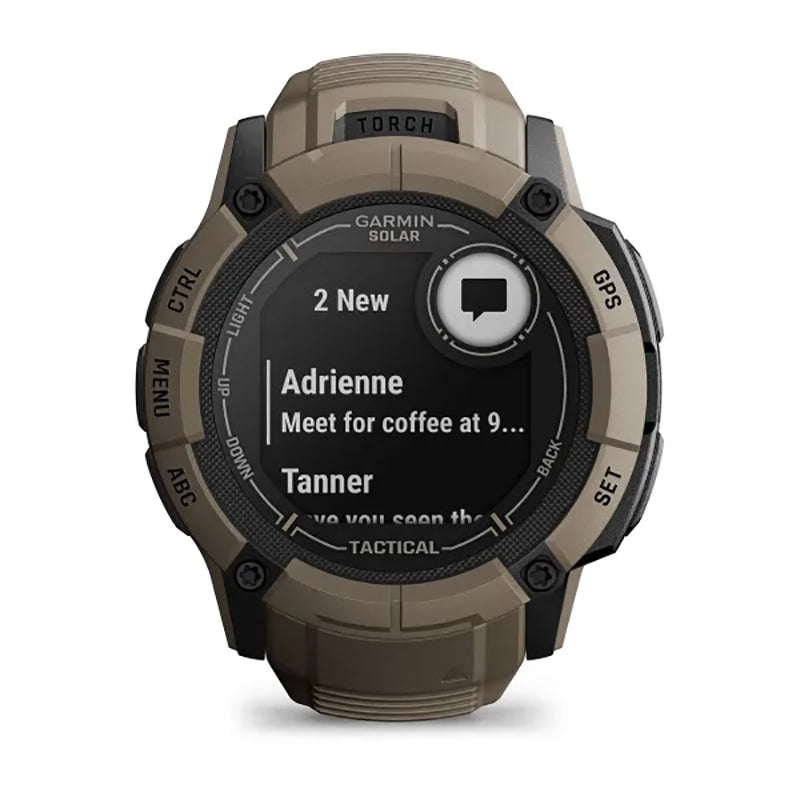 GARMIN Instinct® 2X Solar Tactical Edition Coyote Tan