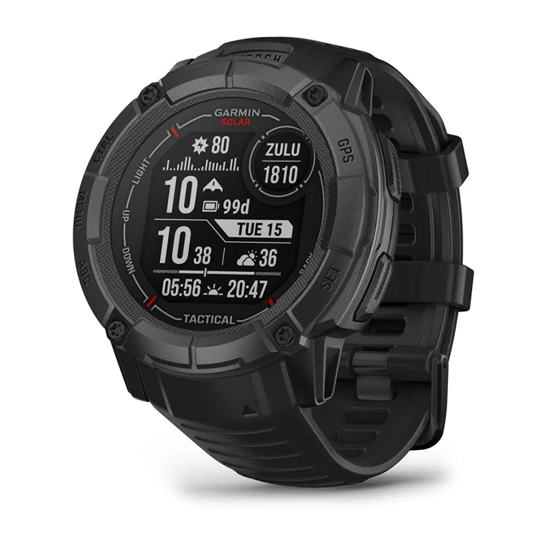 GARMIN Instinct® 2X Solar Tactical Edition Watch Black