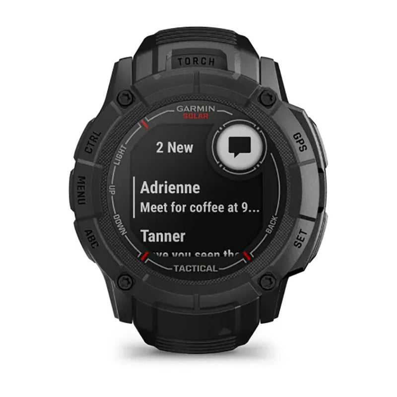 GARMIN Instinct® 2X Solar Tactical Edition Watch Black