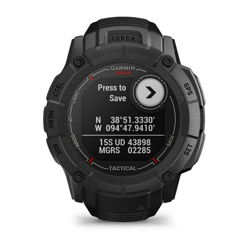 GARMIN Instinct® 2X Solar Tactical Edition Watch Black