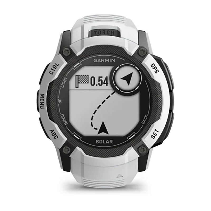 GARMIN Instinct® 2X Solar Standard Edition Watch Whitestone