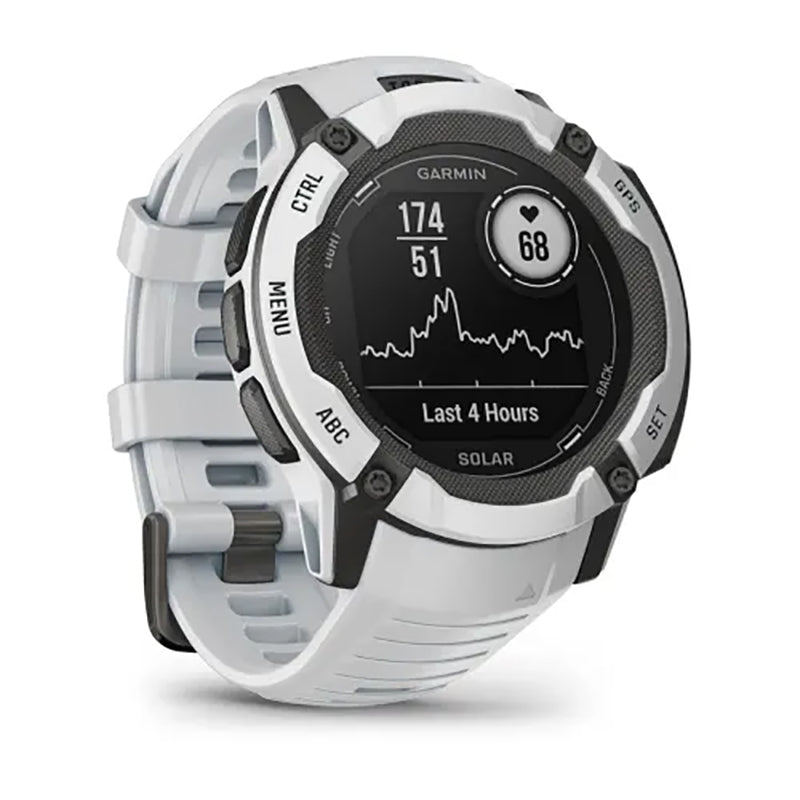 GARMIN Instinct® 2X Solar Standard Edition Watch Whitestone