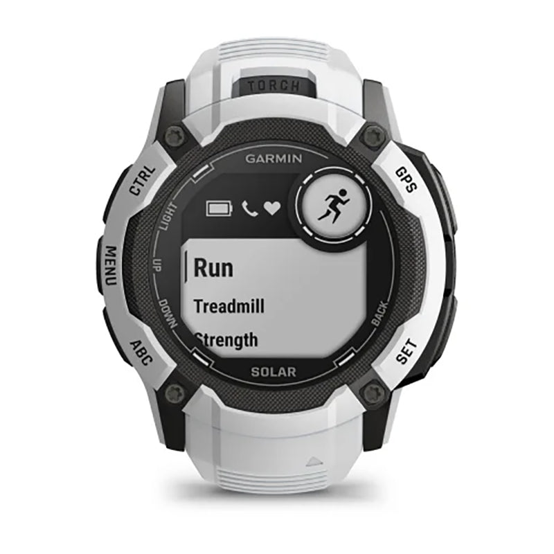 GARMIN Instinct® 2X Solar Standard Edition Watch Whitestone