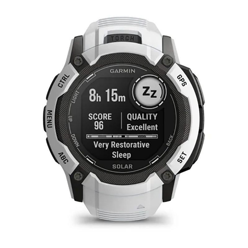 GARMIN Instinct® 2X Solar Standard Edition Watch Whitestone