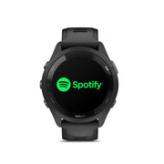 GARMIN Forerunner 265 Black Bezel and Case with Black/Powder Gray Silicone Band