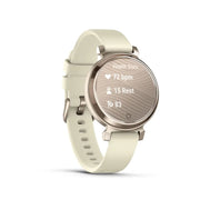 GARMIN Lily® 2 Cream Gold with Coconut Silicone Band