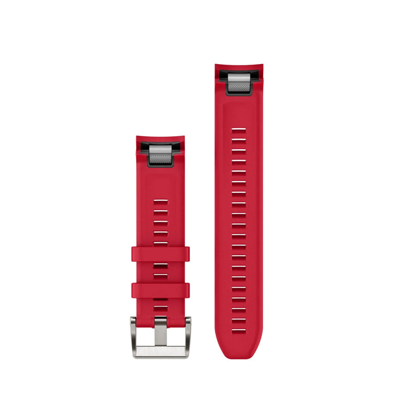 GARMIN Marq Gen 2 QuickFit® 22MM Plasma Red Silicone Strap Watch Band