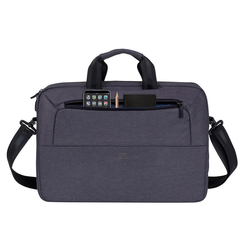 RivaCase ECO Laptop Shoulder Bag 15.6" Black