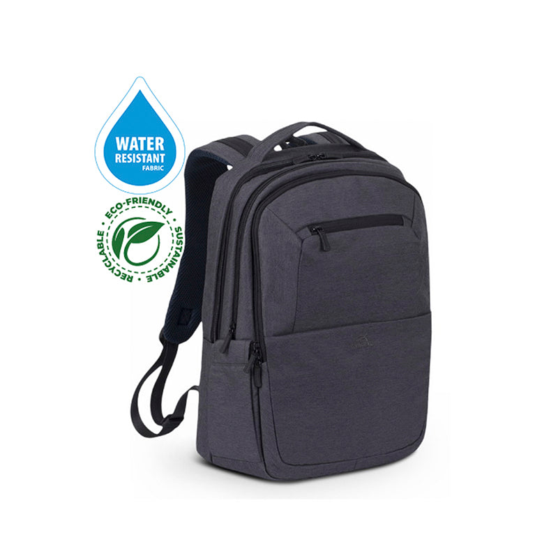 RivaCase 7765 Black Laptop Backpack 16"