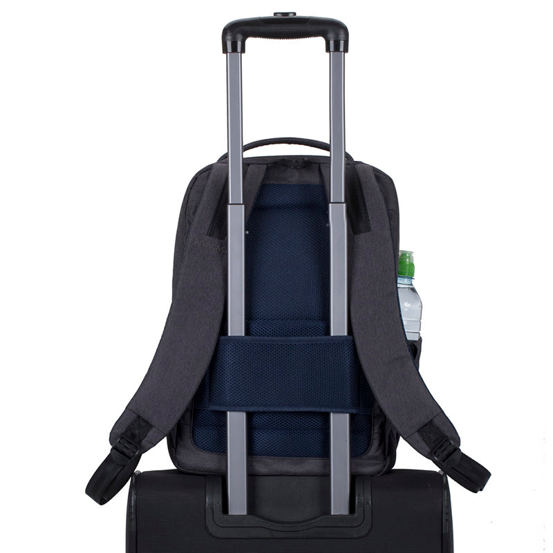 RivaCase 7765 Black Laptop Backpack 16"