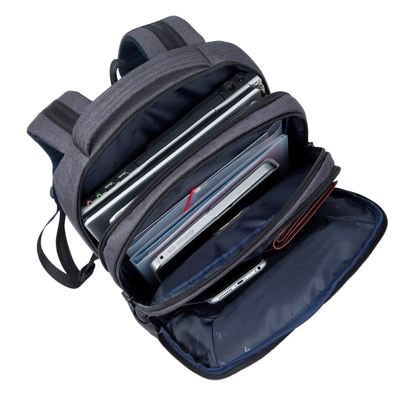 RivaCase 7765 Black Laptop Backpack 16"