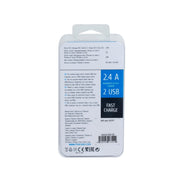 RivaCase Rivapower VA4422 UK Wall Charger (2 USB /2.4 A)