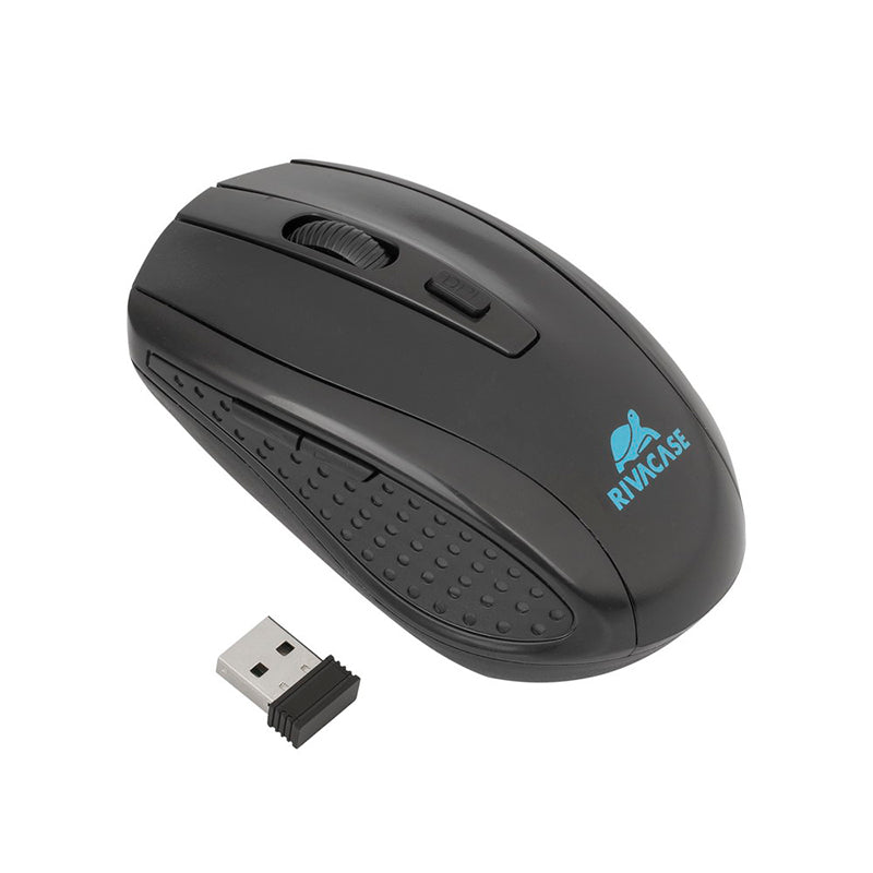 RivaCase 8038 Bundle Black Laptop Bag 15.6" + Wireless Mouse
