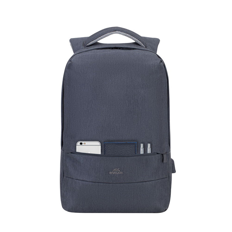 RivaCase 7562 Dark Grey Anti Theft Laptop Backpack 15.6"