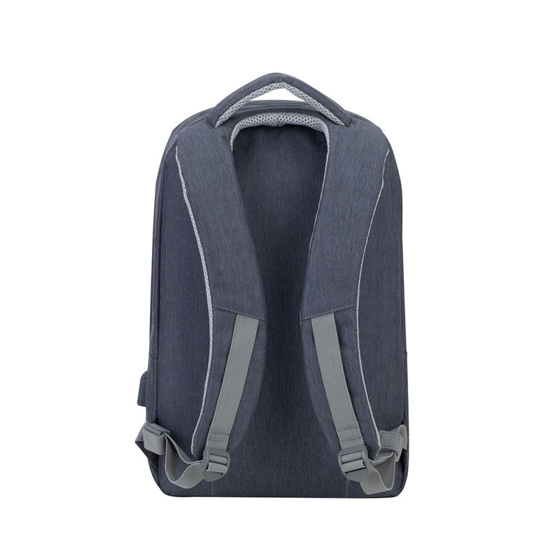 RivaCase 7562 Dark Grey Anti Theft Laptop Backpack 15.6"