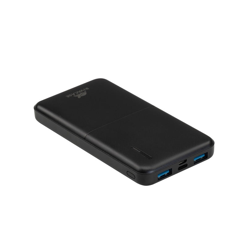 RivaCase EU QC/PD Portable Battery 10000 mAh Black