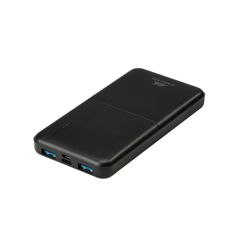 RivaCase EU QC/PD Portable Battery 10000 mAh Black