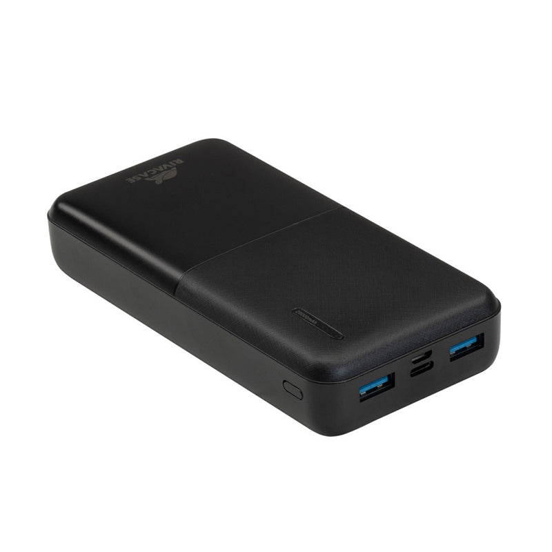 RivaCase EU QC/PD Portable Battery 20000 mAh Black