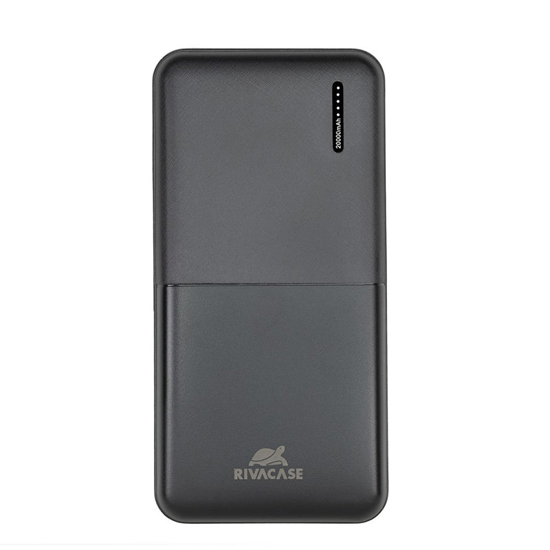 RivaCase EU QC/PD Portable Battery 20000 mAh Black