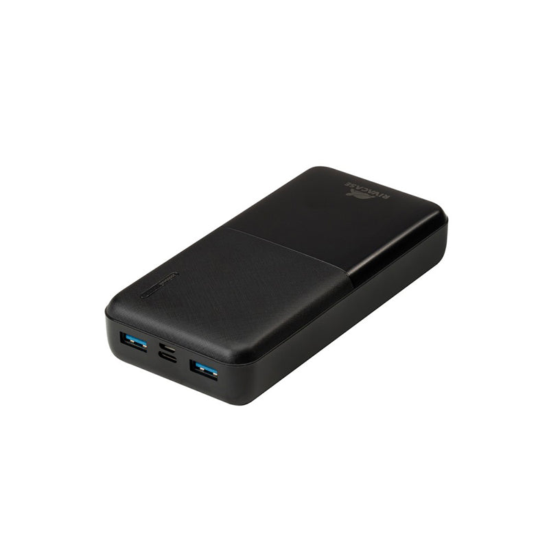 RivaCase EU QC/PD Portable Battery 20000 mAh Black