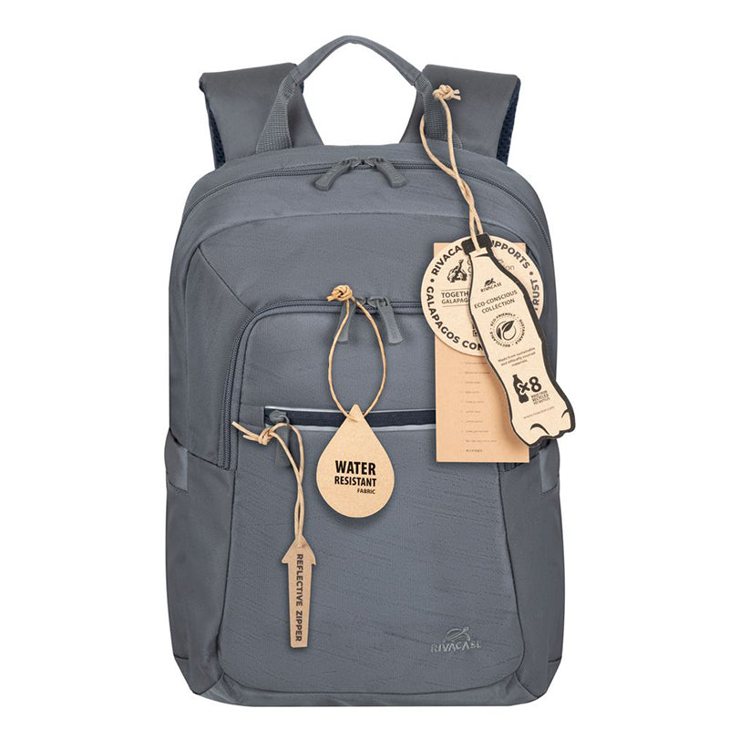 RivaCase ECO Laptop Backpack 13.3-14" Grey