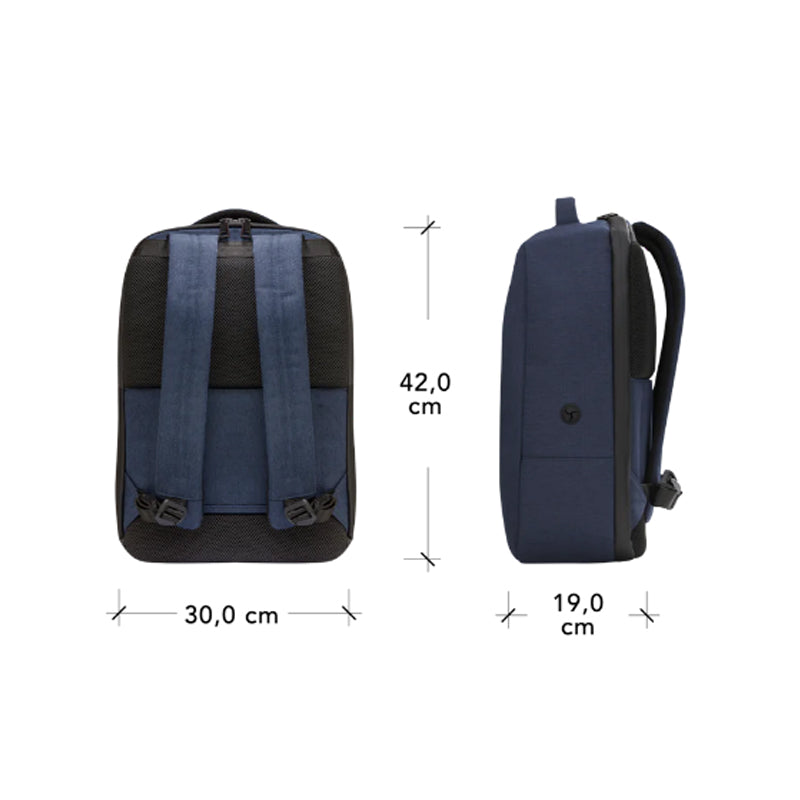 dbramante1928 Christiansborg Recycled Backpack 16" Dark Blue