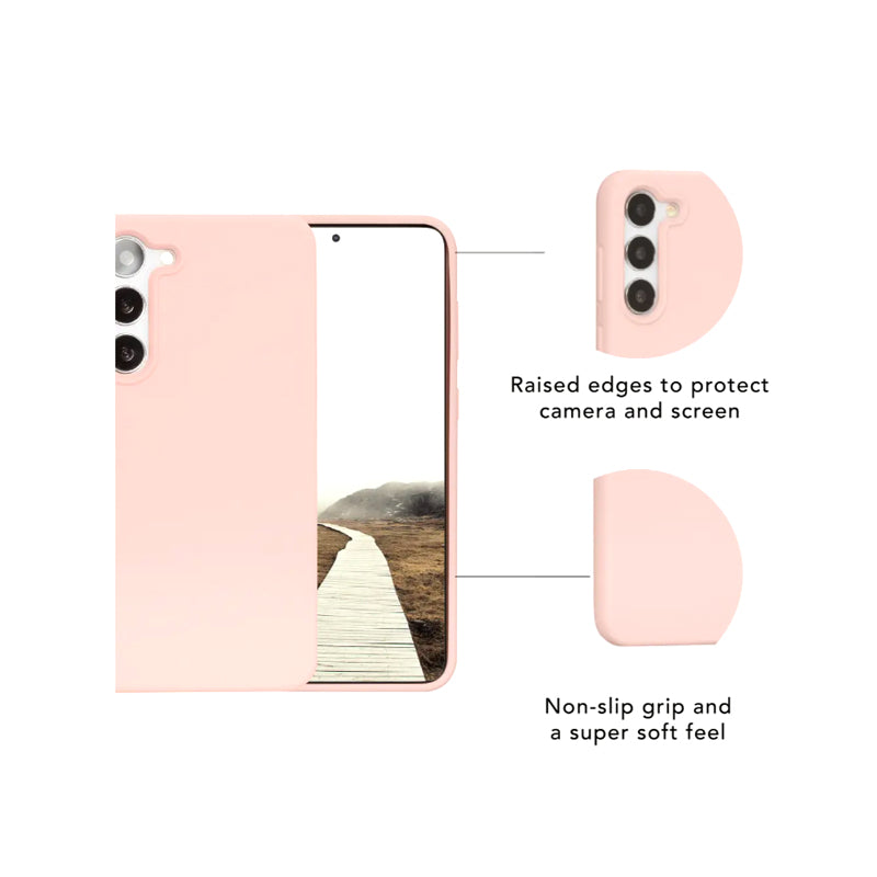 dbramante1928 Costa Rica Case for Samsung Galaxy S23+ Pink sand