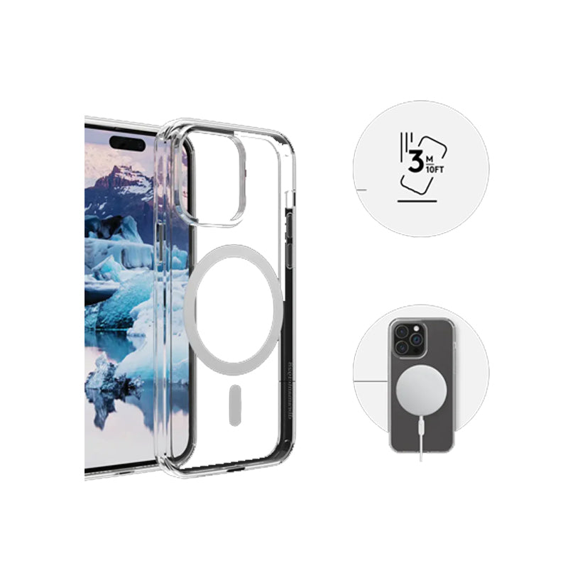 dbramante1928 iPhone 15 Pro Iceland Pro MagSafe Case Clear