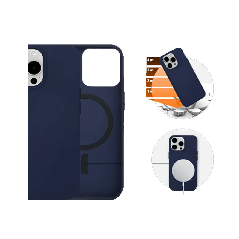 dbramante1928 iPhone 15 Iceland Ultra D3O MagSafe Case Blue