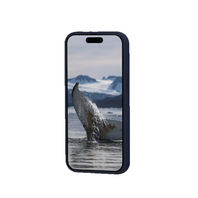 dbramante1928 iPhone 15 Iceland Ultra D3O MagSafe Case Blue