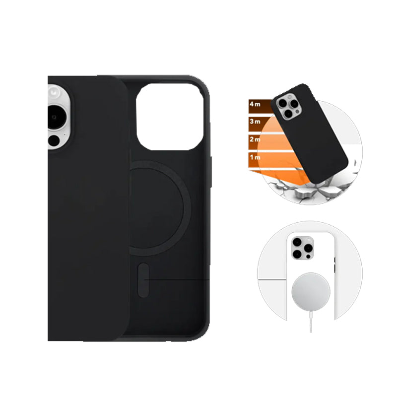 dbramante1928 iPhone 15 Pro Max Iceland Ultra D3O MagSafe Case Black