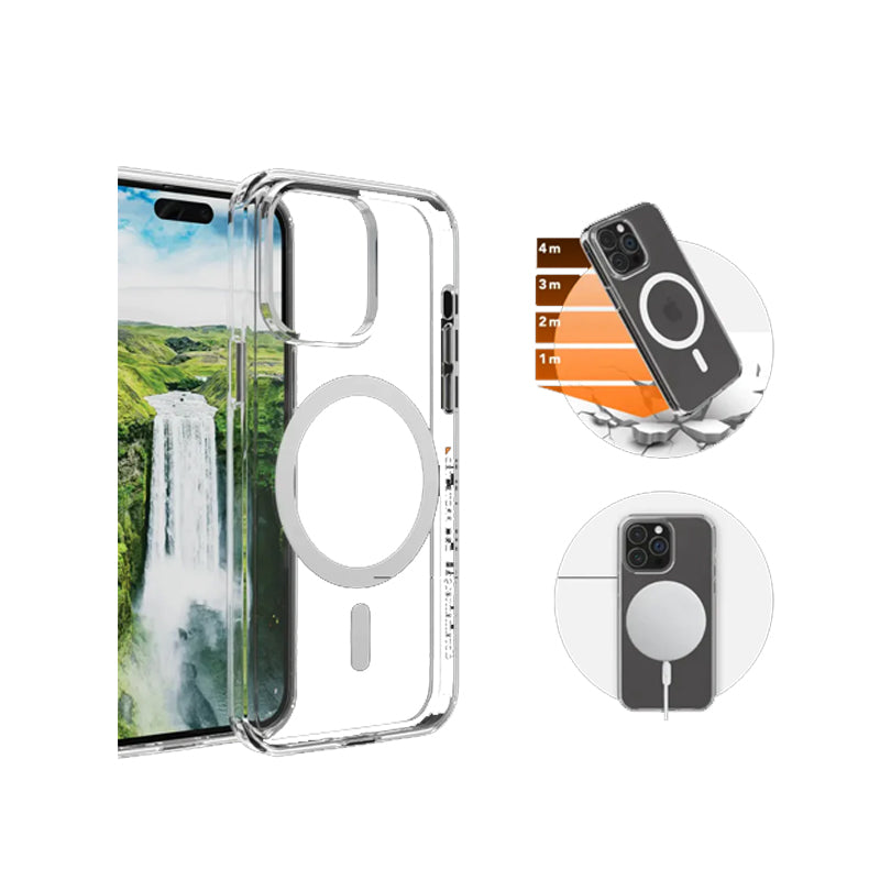 dbramante1928 iPhone 15 Plus Iceland Ultra D3O MagSafe Case Clear