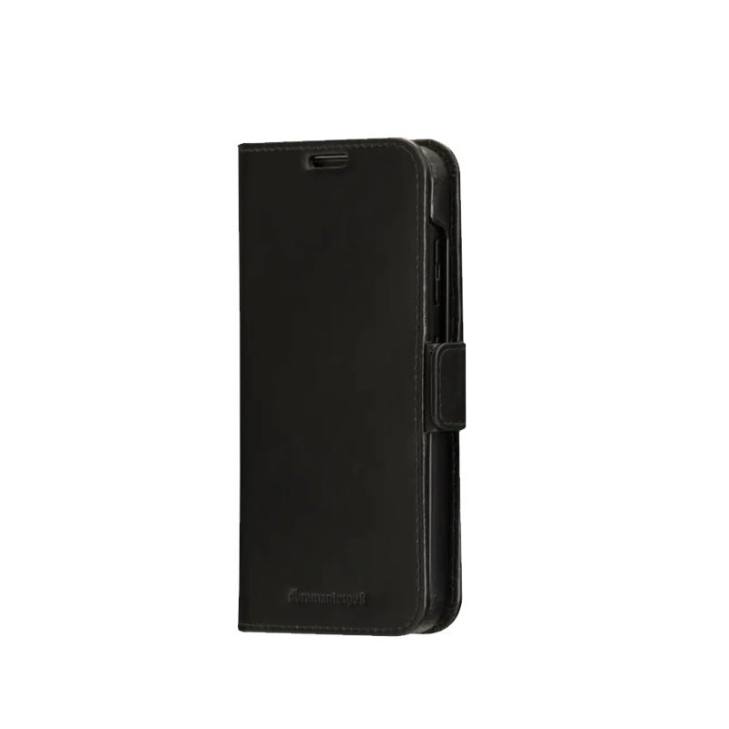 dbramante1928 Lynge 2-in-1 Full Grain Leather Wallet Case for iPhone 14 Pro Black