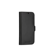 dbramante1928 Lynge Wallet Folio Full Grain Leather Black Case For iPhone 15 Pro Max