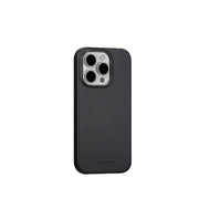 dbramante1928 Roskilde Full Grain Leather MagSafe Black Case For iPhone 15 Pro