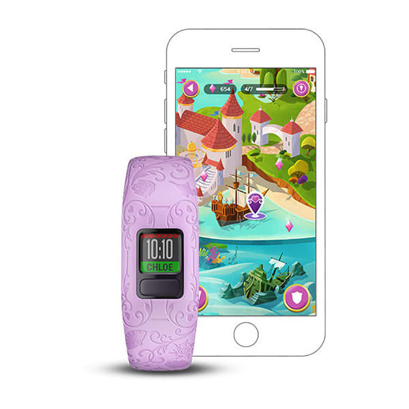 GARMIN Vivofit Junior2 WW, Adjustable, Princess Purple